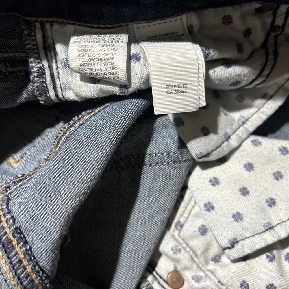 Lucky Brand Jeans Womens 4 27 Blue Ava Skinny Mid Rise Ankle Denim - Picture 5 of 6